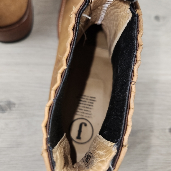 Jinetes Boots Mens 9.5 Brown Square Toe Suede Slip On Made In Mexico - Picture 11 of 16